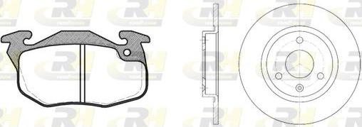 Roadhouse 8192.05 - Спирачен комплект, дискови спирачки vvparts.bg