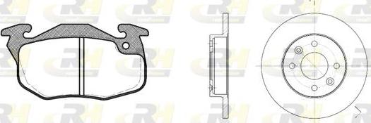 Roadhouse 8192.01 - Спирачен комплект, дискови спирачки vvparts.bg