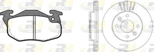 Roadhouse 8192.02 - Спирачен комплект, дискови спирачки vvparts.bg