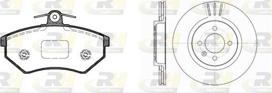 Roadhouse 8134.03 - Спирачен комплект, дискови спирачки vvparts.bg