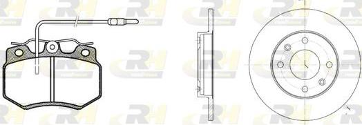 Roadhouse 8170.00 - Спирачен комплект, дискови спирачки vvparts.bg