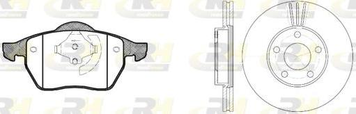 Roadhouse 8390.03 - Спирачен комплект, дискови спирачки vvparts.bg