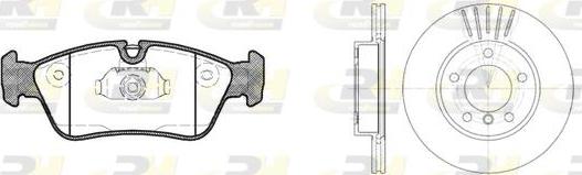 Roadhouse 8384.02 - Спирачен комплект, дискови спирачки vvparts.bg