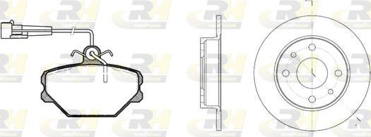 Roadhouse 8264.00 - Спирачен комплект, дискови спирачки vvparts.bg