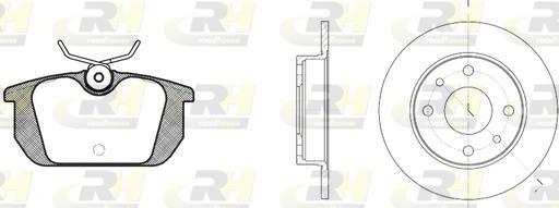 Roadhouse 8231.00 - Спирачен комплект, дискови спирачки vvparts.bg