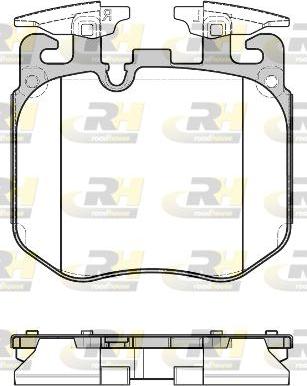 Roadhouse 21690.00 - Комплект спирачно феродо, дискови спирачки vvparts.bg