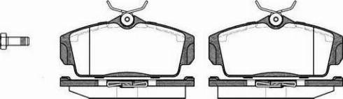 Alpha Brakes HKP-NS-062 - Комплект спирачно феродо, дискови спирачки vvparts.bg