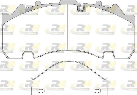 Roadhouse JSX 21554.00 - Комплект спирачно феродо, дискови спирачки vvparts.bg