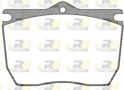 Roadhouse JSX 2824.20 - Комплект спирачно феродо, дискови спирачки vvparts.bg