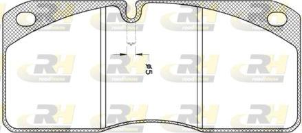 Roadhouse JSX 2278.21 - Комплект спирачно феродо, дискови спирачки vvparts.bg