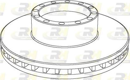 Roadhouse NSX1091.20 - Спирачен диск vvparts.bg