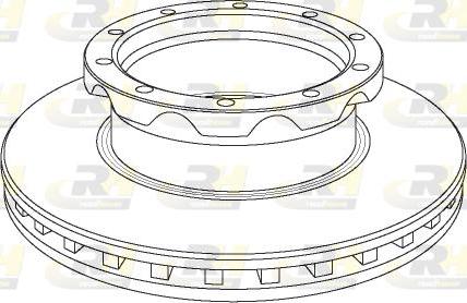 Roadhouse NSX1050.20 - Спирачен диск vvparts.bg