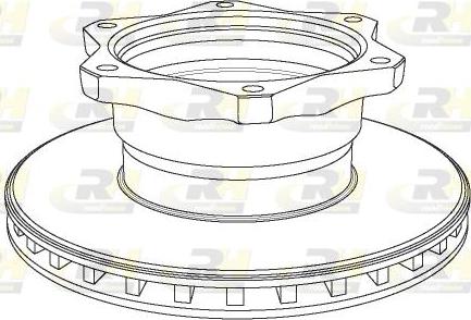 BOSCH 0 986 479 910 - Спирачен диск vvparts.bg