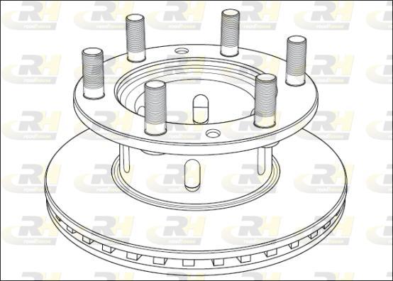 Remsa 420575 - Спирачен диск vvparts.bg