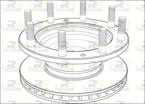 Roadhouse NSX1003.20 - Спирачен диск vvparts.bg