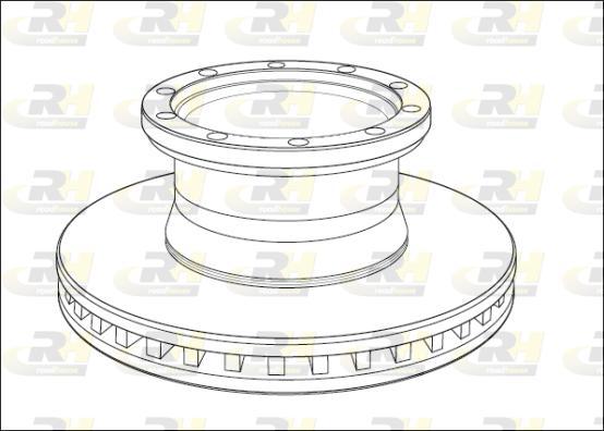 Roadhouse NSX1011.20 - Спирачен диск vvparts.bg