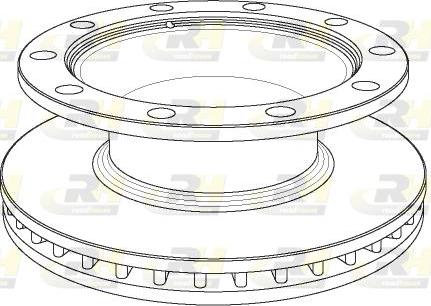 Roadhouse NSX1082.20 - Спирачен диск vvparts.bg