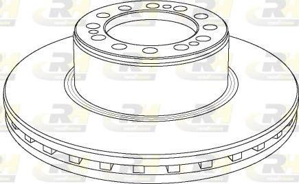 Roadhouse NSX1079.20 - Спирачен диск vvparts.bg