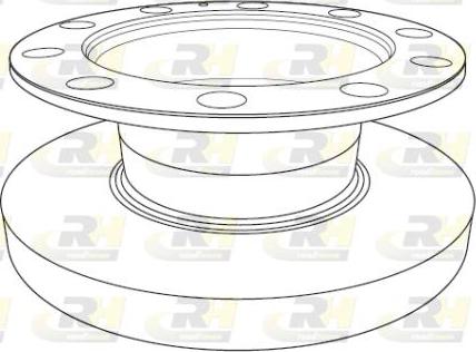 Roadhouse NSX1192.10 - Спирачен диск vvparts.bg