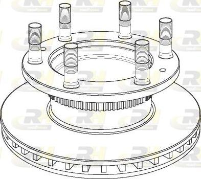 Roadhouse NSX1149.20 - Спирачен диск vvparts.bg