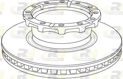 Roadhouse NSX1159.20 - Спирачен диск vvparts.bg