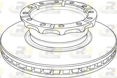 Roadhouse NSX1158.20 - Спирачен диск vvparts.bg