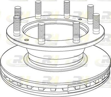 Valeo 187127 - Спирачен диск vvparts.bg