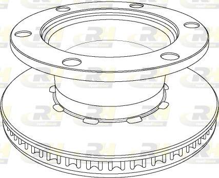 Remsa 98412 - Спирачен диск vvparts.bg