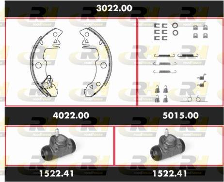 Roadhouse SPK 3022.00 - Комплект спирачна челюст vvparts.bg