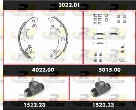 Roadhouse SPK 3022.01 - Комплект спирачна челюст vvparts.bg