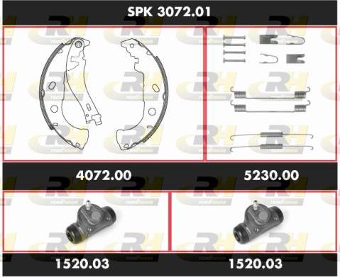 Roadhouse SPK 3072.01 - Комплект спирачна челюст vvparts.bg