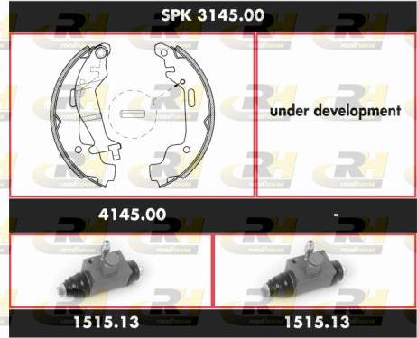 Roadhouse SPK 3145.00 - Комплект спирачна челюст vvparts.bg