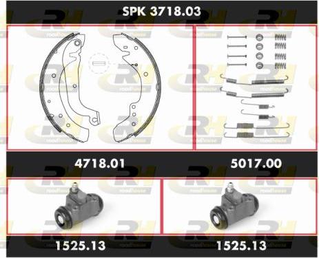 Roadhouse SPK 3718.03 - Комплект спирачна челюст vvparts.bg