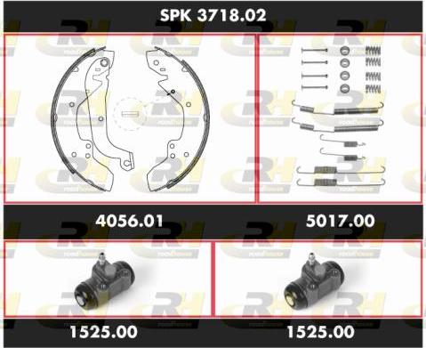 Roadhouse SPK 3718.02 - Комплект спирачна челюст vvparts.bg