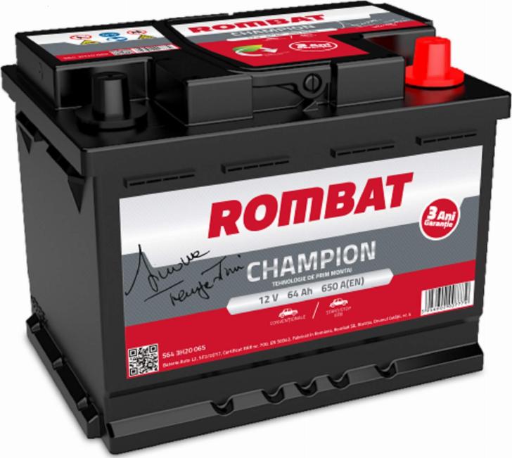 ROMBAT 564 3H20 065 - Стартов акумулатор vvparts.bg