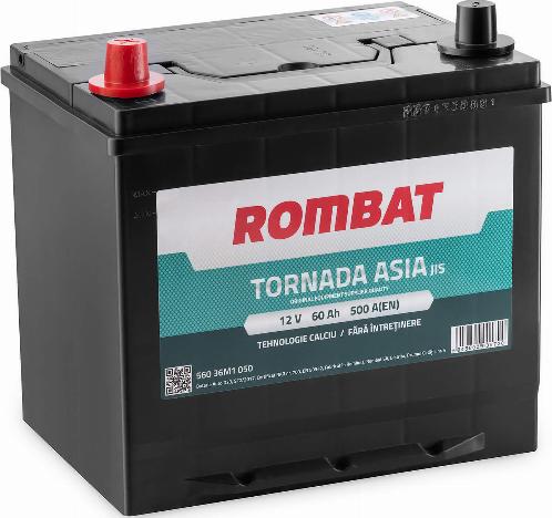 ROMBAT 560 36M1 050 - Стартов акумулатор vvparts.bg