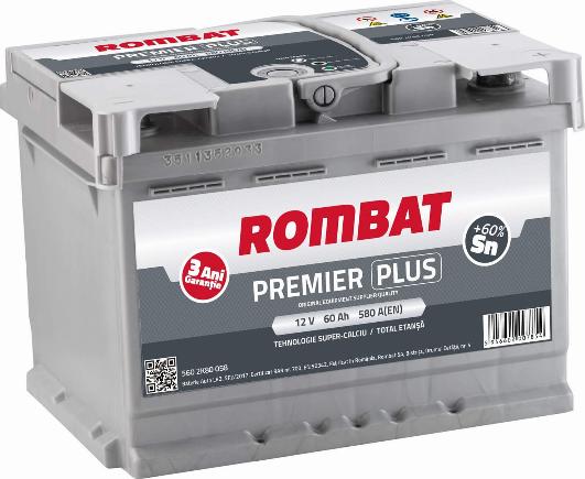 ROMBAT 560 2K80 058 - Стартов акумулатор vvparts.bg