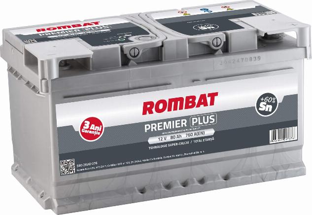 ROMBAT 580 2KA0 076 - Стартов акумулатор vvparts.bg