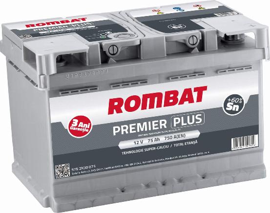 ROMBAT 575 2K30 075 - Стартов акумулатор vvparts.bg