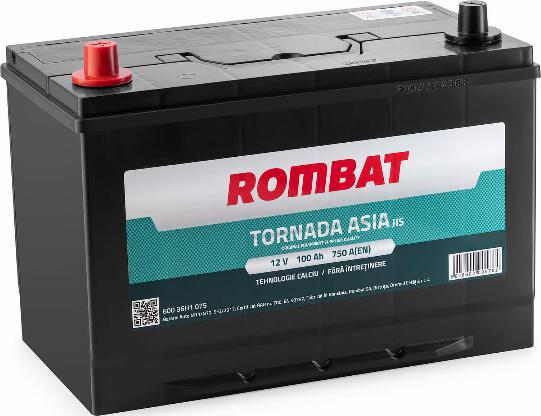 ROMBAT 600 36H1 075 - Стартов акумулатор vvparts.bg