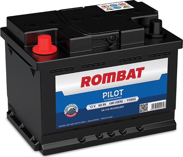 ROMBAT P260GN - Стартов акумулатор vvparts.bg