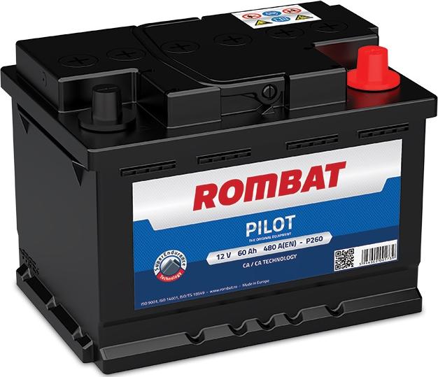 ROMBAT P260N - Стартов акумулатор vvparts.bg