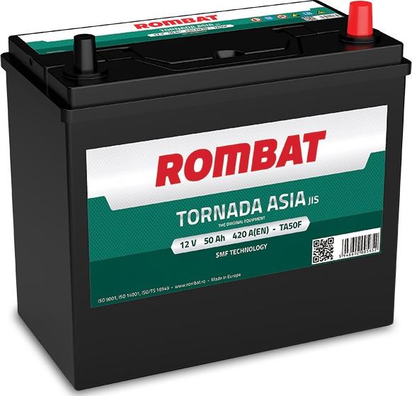 ROMBAT TA50F - Стартов акумулатор vvparts.bg