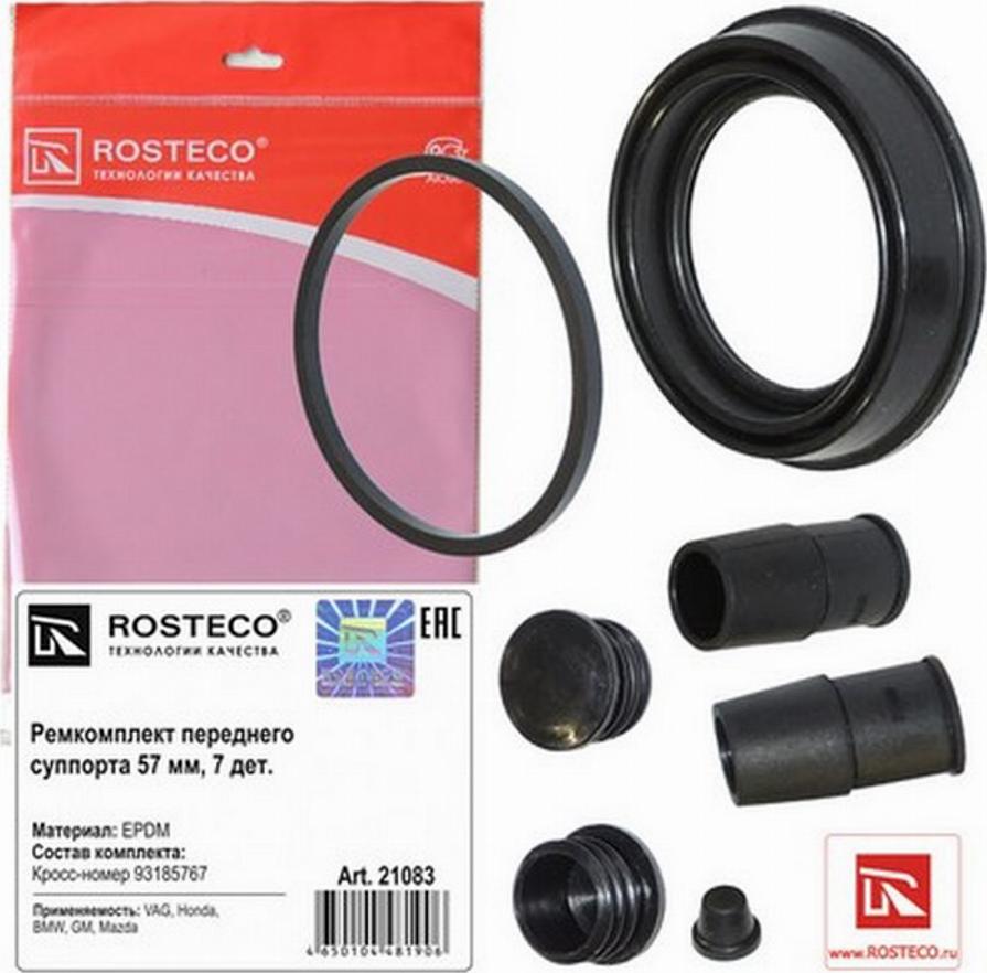 Rosteco 21083 - Ремонтен комплект, спирачен апарат vvparts.bg