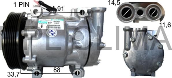 RPLQuality APCOAR0013 - Компресор, климатизация vvparts.bg