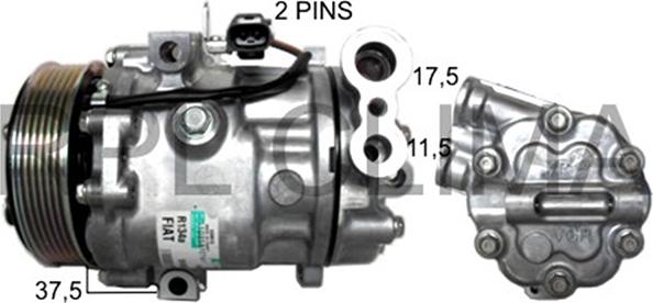 RPLQuality APCOAR0024 - Компресор, климатизация vvparts.bg