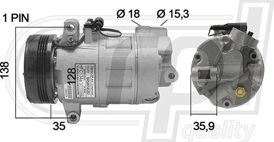 RPLQuality APCOBW5048 - Компресор, климатизация vvparts.bg