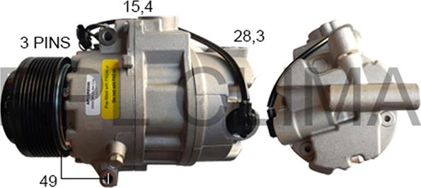 RPLQuality APCOBW5065 - Компресор, климатизация vvparts.bg