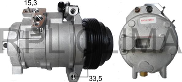 RPLQuality APCOBW0050 - Компресор, климатизация vvparts.bg