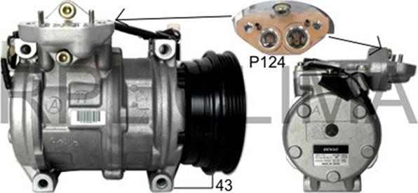 RPLQuality APCOBW0031 - Компресор, климатизация vvparts.bg